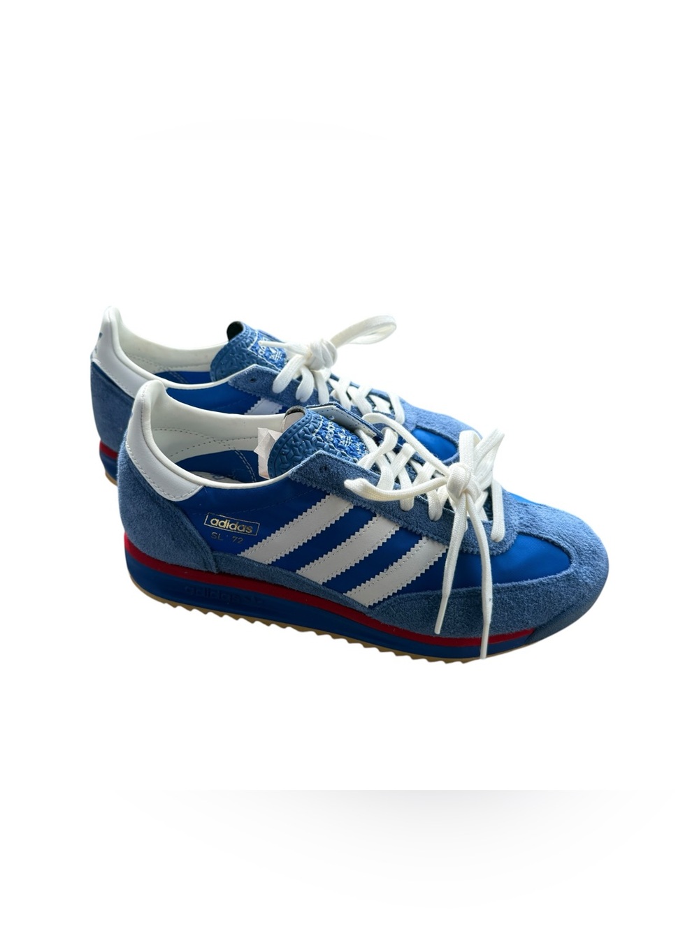 NWOT adidas Men’s SL 72 Sneakers in Blue and White